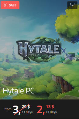 Hytale Sale